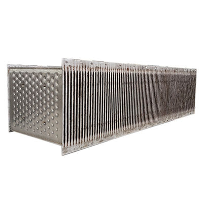S31603 Gas To Gas Pillow Plate Heat Exchanger Ketahanan Korosi Aliran Besar