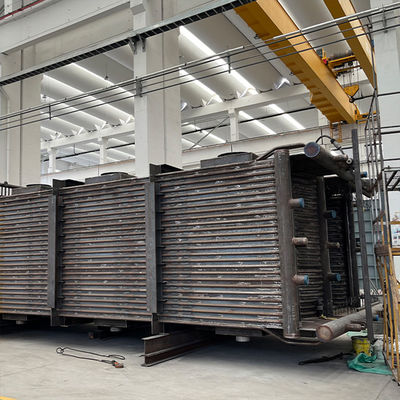 Kontrol cerdas Membran Wall Boiler Air Dingin Silinder Ganda Mengurangi Konsumsi Energi