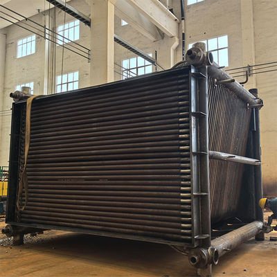 Boiler tabung sudut otomatis penuh Kontrol cerdas Ketahanan gempa bumi yang tahan lama