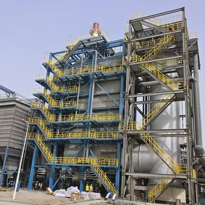 Boiler uap panas limbah tinggi hemat energi Konversi gas buang 67662Nm3/H Aliran gas buang masuk