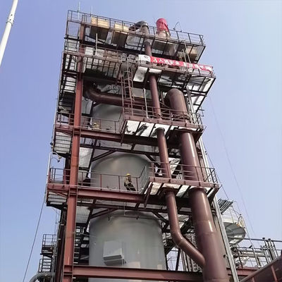 Low Energy Cost Waste Heat Boiler Penuh Otomatis 92t/H Volume Uap