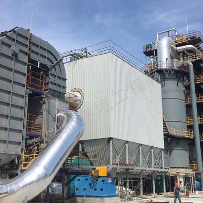 PLC Penghematan energi yang signifikan Regenerative Catalytic Oxidizer Pemantauan cerdas bahkan distribusi aliran udara