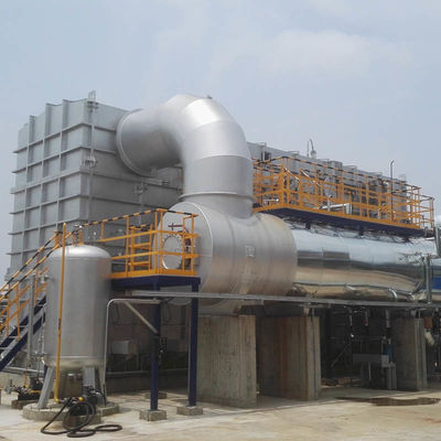 Rotary Calcination Rotary Kiln Furnace Countercurrent Heat Exchange Reaksi kimia