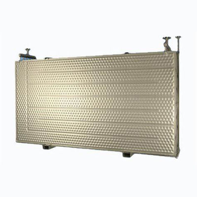 PLC Precision Pillow Plate Heat Exchangers Tingkat Pemulihan Panas Tinggi Masa Pelayanan Panjang