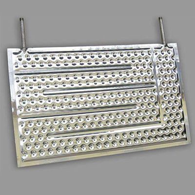 Fluid Channel Dimple Plate Resistance Pressure Material baja tahan karat