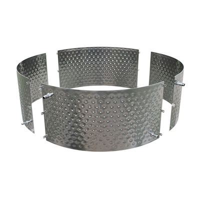 Desain Modular Jacketed Panas Exchanger SUS304 Low Resistance Korosi Resistant Material