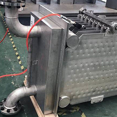 Kontrol suhu Bulk Solid Heat Exchanger Menghemat energi Pemantauan cerdas