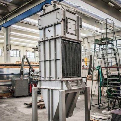 Pengolahan besar Bulk Solid Heat Exchangers Kompatibilitas Multi Media Transfer panas yang efisien 10-1000 M2