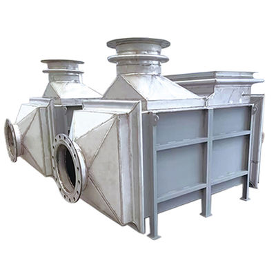 High Sealing Flue Gas Exhaust Gas Pillow Plate Heat Exchanger 3081KW Pilihan yang disesuaikan