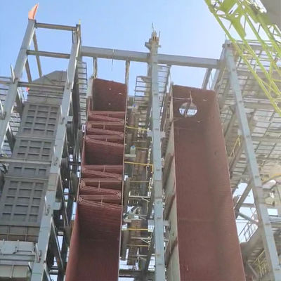 Air Dingin Limbah panas gas asap Evaporator Economizer Terintegrasi Kinerja Optimal