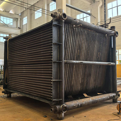 Dual Recovery Four Corner Tube Boiler Corner Tube Struktur Tata letak kompak