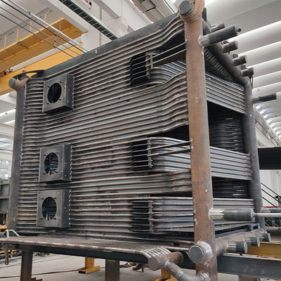 Produksi Fleksibel Boiler Tabung Sudut Gas Alam Sumber Panas Stabil 5 ~ 200 T / H Kapasitas Uap