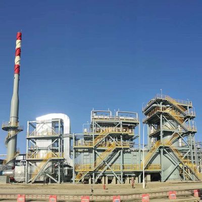 Cyclone Corrugated Plate Corner Tube Boiler Dua Tahap Pengeringan Uap 50 t/h