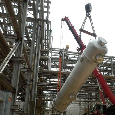 Tekanan Tinggi Mengandung Uap Jatuh Evaporator Film Efisiensi Termal Tinggi