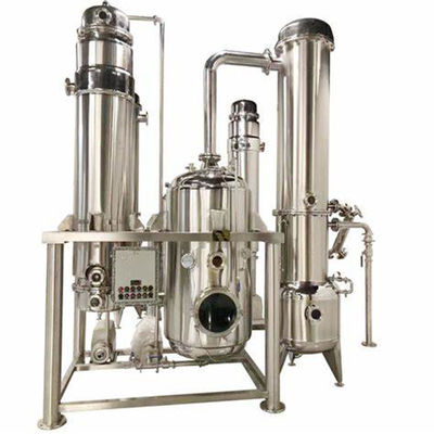 Modular Vertikal Jatuh Film Evaporator Cepat Tanggapan PLC Film Tipe Evaporator